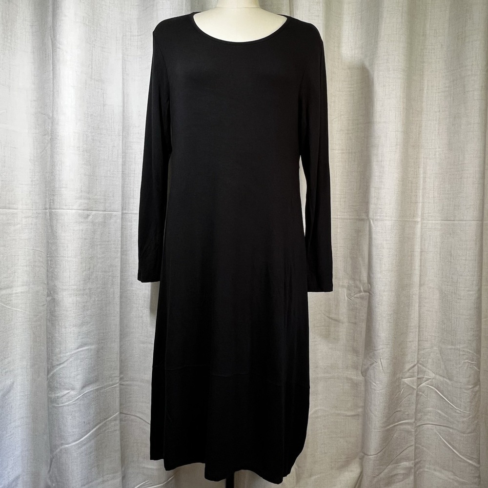 Ever Sassy Dress Women's Black Style 10412 Size Medium Long Sleeve‎